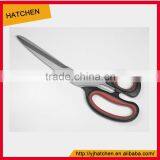 Black and Red PP+TPR Handle LFGB&FDA Certificated 9'' Sewing Kitchen Scissors