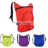 2016 Shopping Bags Unisex Drawstring Backpack Travel Sports Satchel Folding Totes Bag thumbnail-4