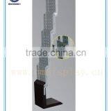 Metal Literature Rack, Steel Literature Rack Plastic White Brochure Holder thumbnail-1