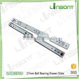 Popular Type 27mm 2-fold Extension Electrical Drawer Slides Furniture Accessories