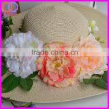 Silk Peony Head Flowers Wholesale for Hat Decoration thumbnail-6