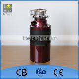 Stainless Steel Continuous Feeding Auto-Reverse Grind System Food Waste Disposal With CE CB Certification thumbnail-5