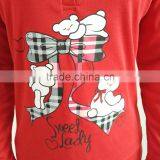 Kevince Flannel & Interlock Pyjamas 3pcs Set Knitting Woman Clothing Nightwear Homewear MOQ 1000sets thumbnail-6