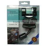 Bluetooth Car Kit/bluetooth Handsfree/bluetooth Speakerphone/bluetooth FM Modulator thumbnail-1
