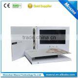 Special Ring Binder Design 10.1 Inch Invitaion LCD Video Card OEM thumbnail-2