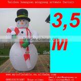 3.5M Inflatable Snowman thumbnail-1