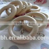 55MM Wholesale Natural Wooden Curtain Pole Rings