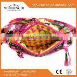 New Style Cotton Floral Quilted Hipster Side by Girl's Oem Women Crossbody Bag thumbnail-3