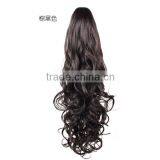 Wholesale Cheap Clip in Ponytail Synthetic Hair Extension thumbnail-2