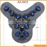 Big Diamonds Beaded Applique AI-2413 thumbnail-1