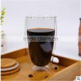 350ml,450ml Handmade Christmas Thermos Pyrex Double Wall Glass Cup, Prevent Rupture Glass Cup With Bamboo Lid ,in Stock. thumbnail-2