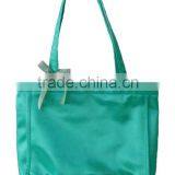Fashion Satin Beach Bag With Bow-tie for Gift thumbnail-3