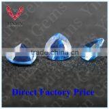 Brilliant AAA Synthetic Spinel 120# Trillion Shape 9X9mm Spinel Gems thumbnail-1