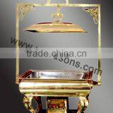 Fancy Handmade Chafing Dish for Sale | Top Quality New Design Chafing Dish | Brass Plated Chafing Dish thumbnail-6