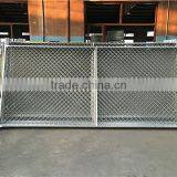 China Haotian Factory Heavy Construction Site Temporary Chain Link Fence Rental