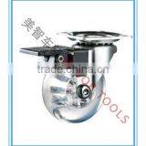 2-4 Inch pu Transparent Casters With and Without Brakes thumbnail-1
