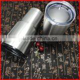 2017 New 12oz/20oz/30oz Stainless Steel Tumbler Double Wall Vacuum Insulated Auto Cup Travel Mugs thumbnail-2