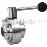 Sanitary quick-installed(clamp) ball valve