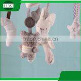 Christmas Gift Promotional Newborn Gift Set Nursery Baby Bed Crib Cot Hanging Bell Musical Mobile Plush Rattle Toy thumbnail-5