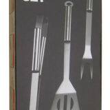 Portable 2 in 1 Spatula Tong Turner Long Handle BBQ Tools Set thumbnail-2