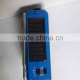 Emergency Solar Hand Crank Dynamo AM/FM/NOAA Weather Radio, Flashlight, Reading LED Light, Cell Phone Charger w/ USB Adaptor thumbnail-3