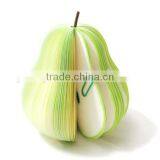 Promotional 3D Fruit Apple, Pear Watermelon Shaped Wholesale Note Paper Fruit Memo Pad thumbnail-4