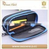 Fashion Fabric Pencil Bag Double Layer Canvas Pancil Case thumbnail-5