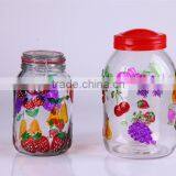 Wholesale Glass Beverage Dispenser With Plastic Lid thumbnail-1