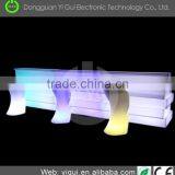 2017 Hot Sale PE Plastic Led Illuminated Furniture Table thumbnail-5