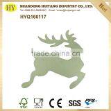 Unfinished Handmade Deer Wooden Hangers for Crafts thumbnail-2