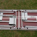 Outdoor Adjustable Height Folding Table and Chairs for Picnic, Party, Camping thumbnail-2