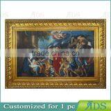 1Pc Customized Golden Wooden Picture Frame thumbnail-2