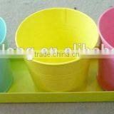 Decorative Windowsill Balcony Metal Herb Flower Pots / Metal Planter thumbnail-4