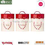 Airtight Seal With Handle Tea Coffee Sugar Canisters