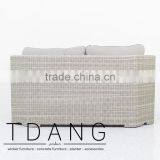 Sedona Wicker Bench Corner - Outdoor Poly Rattan Furniture thumbnail-4