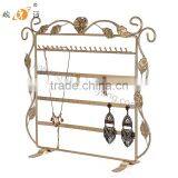 Metal Jewelry Display Stand Flower Earrings and Necklace Display thumbnail-1