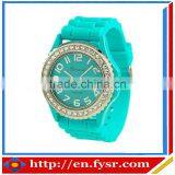 2013 Wholesale Fashion Colorful Unisex Geneva Silicone Watch,silicone Geneva Watch,silicone Watch thumbnail-1