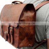 Classic Design Handmade Vintage Leather College Bag thumbnail-4