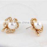 14k Gold 10-11mm Latest Freshwater Pearl Necklace and Earring Sets thumbnail-3