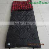 Factory Production Portable Comfortable Blue Fabric Down Sleeping Bag thumbnail-2
