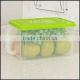 Custom Wholesale Clear Plastic Food Storage Box Transparent Plastic Food Keep Fresh Box Storage Case thumbnail-2