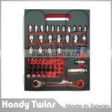 68 Pieces Go Thru Socket Ratcheting Wrench Set thumbnail-1