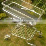 Hospital Type Baby Cot, Stainless Steel With Plastic Crib thumbnail-1