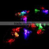 New 2016 Hot 4M/20LED AC110V~220V RGB Moon Star Waterproof LED String Light Christmas Lights thumbnail-1