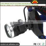 Ultra Bright Multi Function Led Headlamp 1000 Lm 4 Mode 2 in 1 Portable Securitying Headlamp thumbnail-3