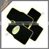 Car Floor Mat of Carpet Yellow thumbnail-1