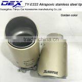 Factory Price Akrapovic Carbon Fiber Exhaust Tip Stainless Steel Akrapovic Tip thumbnail-1
