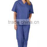 Medical Uniforms Scrubs Set Women's Scrub Set, Uniform Medical Scrubs Assorted Colors, XXS-5XL Medical Scrubs thumbnail-4
