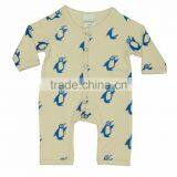 2017 Organic High Quality Short Sleeve Baby Romper Custom Baby Romper New Born Baby Clothes Romper New Kids Romper thumbnail-1