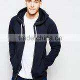 Longline Cut Plain Hoodie for Men's thumbnail-1